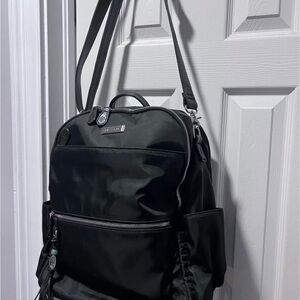 Lily Jade Anna Black Nylon Backpack, diaper bag